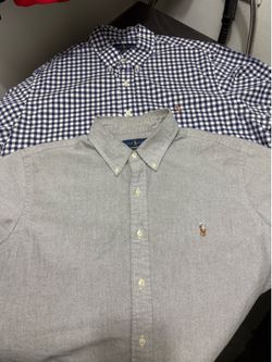 Set (2) Polo Ralph Lauren Short Sleeve button down shirts