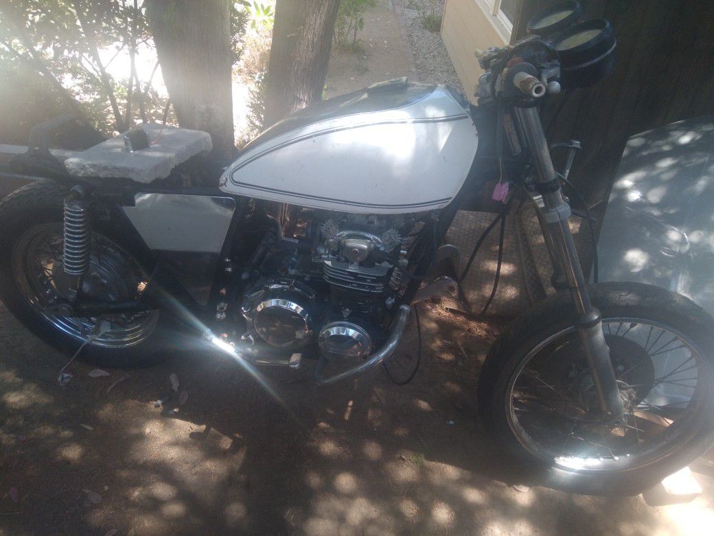 Honda CB 500 (contact info removed) Project Motorcycle 