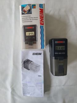 Eheim Automatic Feeding Device with original  box and manual,  German made