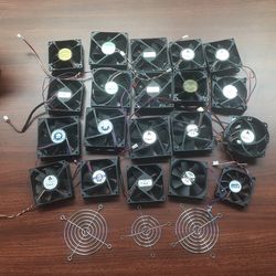 Lot Of 20 Computer Cooling Fans