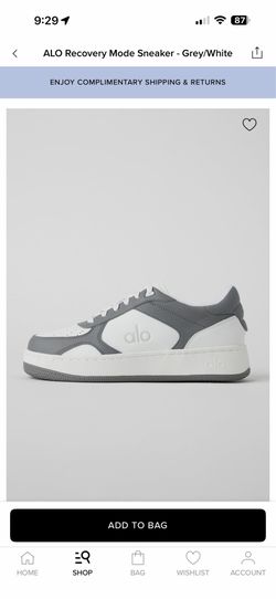 3 pairs of ALO Recovery Mode sneakers NEW (size 9.5M)