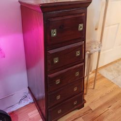 African Teak Dresser