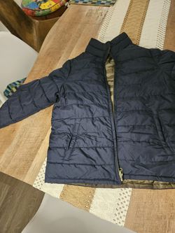 BOYS JACKET Size 7 To 8- Reversible - Great Condition