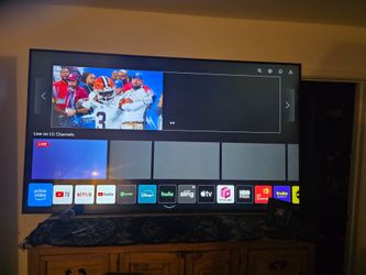 86" LG 4k UHD SMART TV