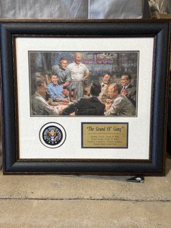 The Grand Ol' Gang Framed Republican Presidents Print
