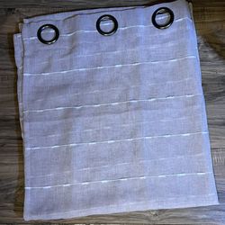 Elegant “Pink Horizons” 84” x 34” Curtains (2 Panels)