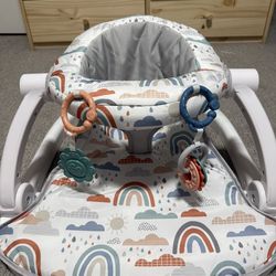 Fisher-Pricer Portable Baby Chair Sit-Me-Up Floor Seat
