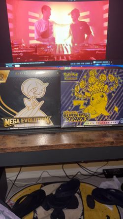 Pokemon ETBs - Mega Evolution Gardevoir & Surging Sparks Bundle