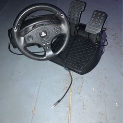 Ps4 Thrustmaster Steering wheel/pedals 