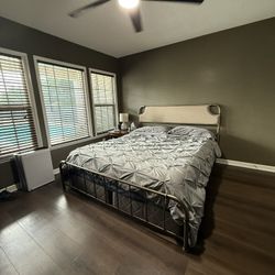 California King Metal Bed Frame