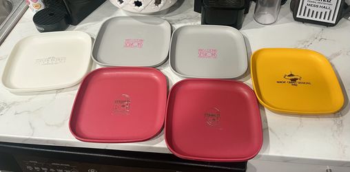 Vintage Tupperware commemorative Plates