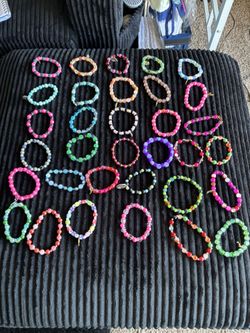 Home made bracelets