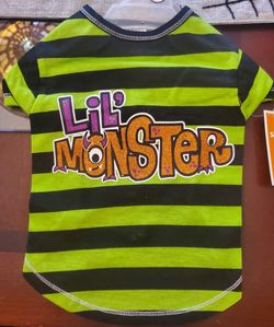 New Lil Monster Pet Dog Halloween Costume Size Small 
