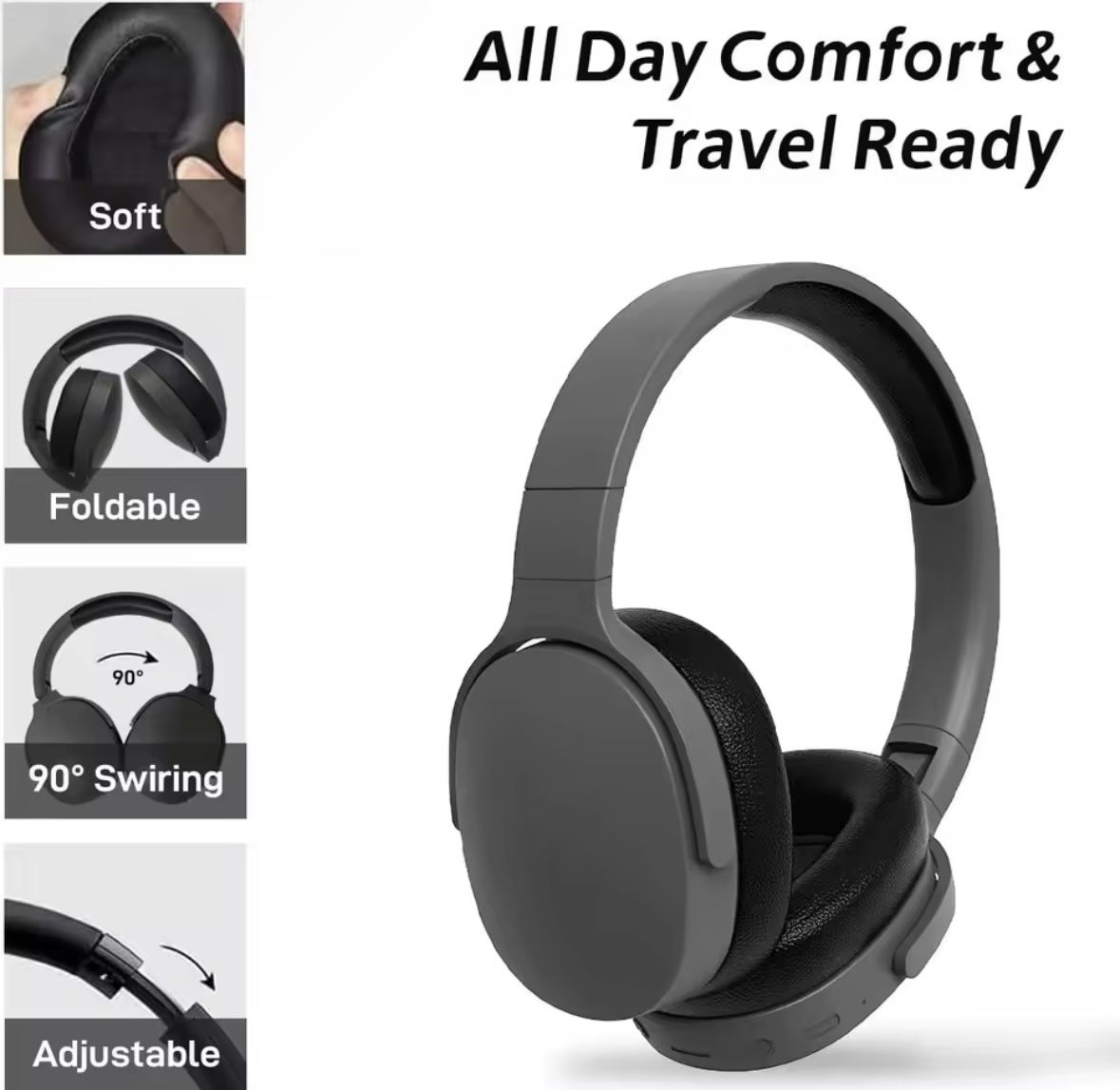 Black Headphones