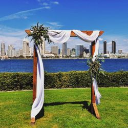 Wedding ceremony arch