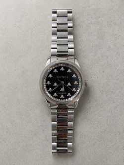 Gucci G-Timeless Automatic Watch – Black Bee Dial