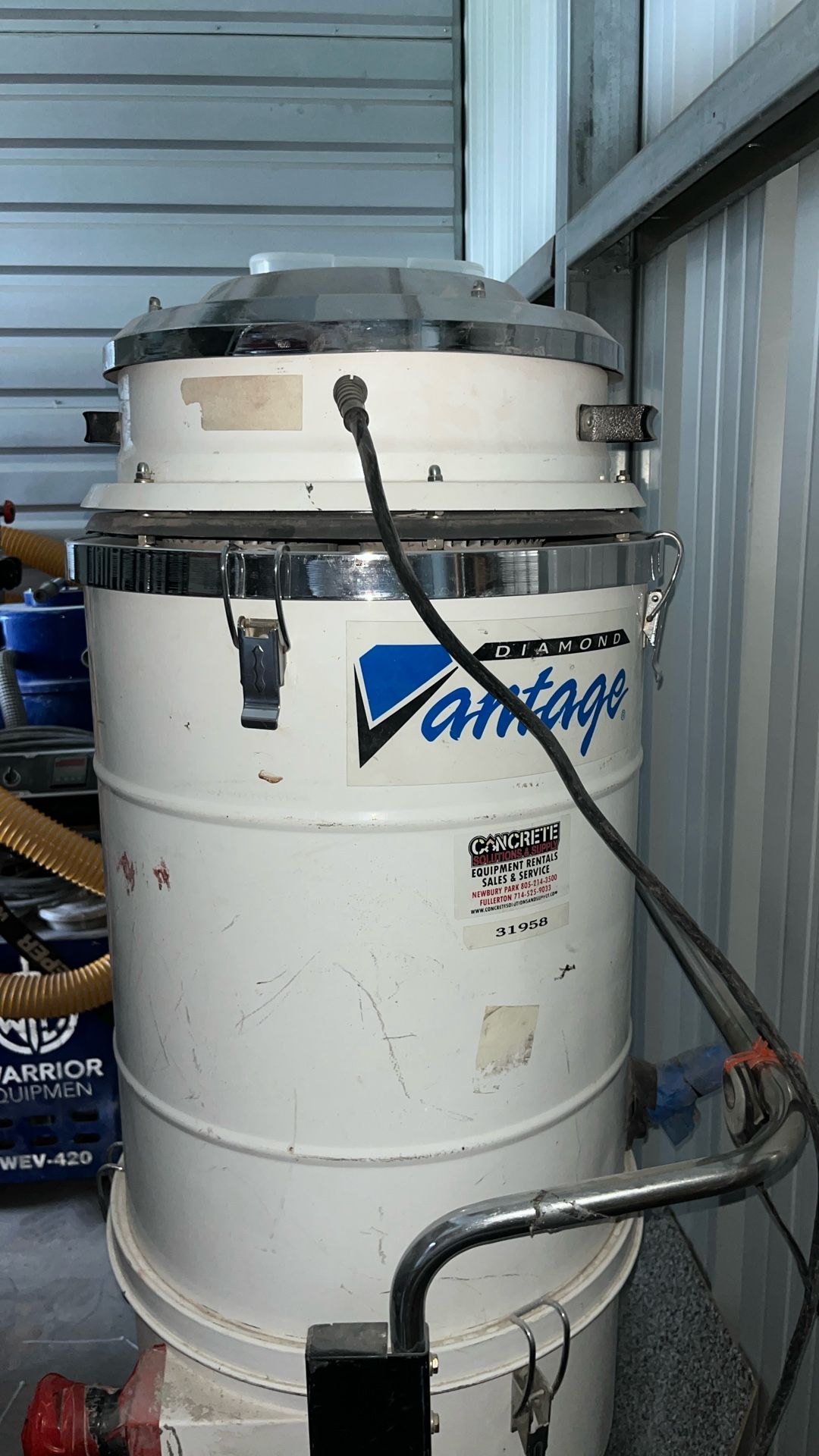 Diamond Vantage Concrete Dust Vacuum