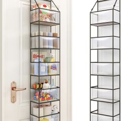 Over-the-Door Hanging Storage Organizer – 5 Shelves