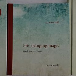The Life Changing Magic Of Tidying Up, Journal and Spark Joy