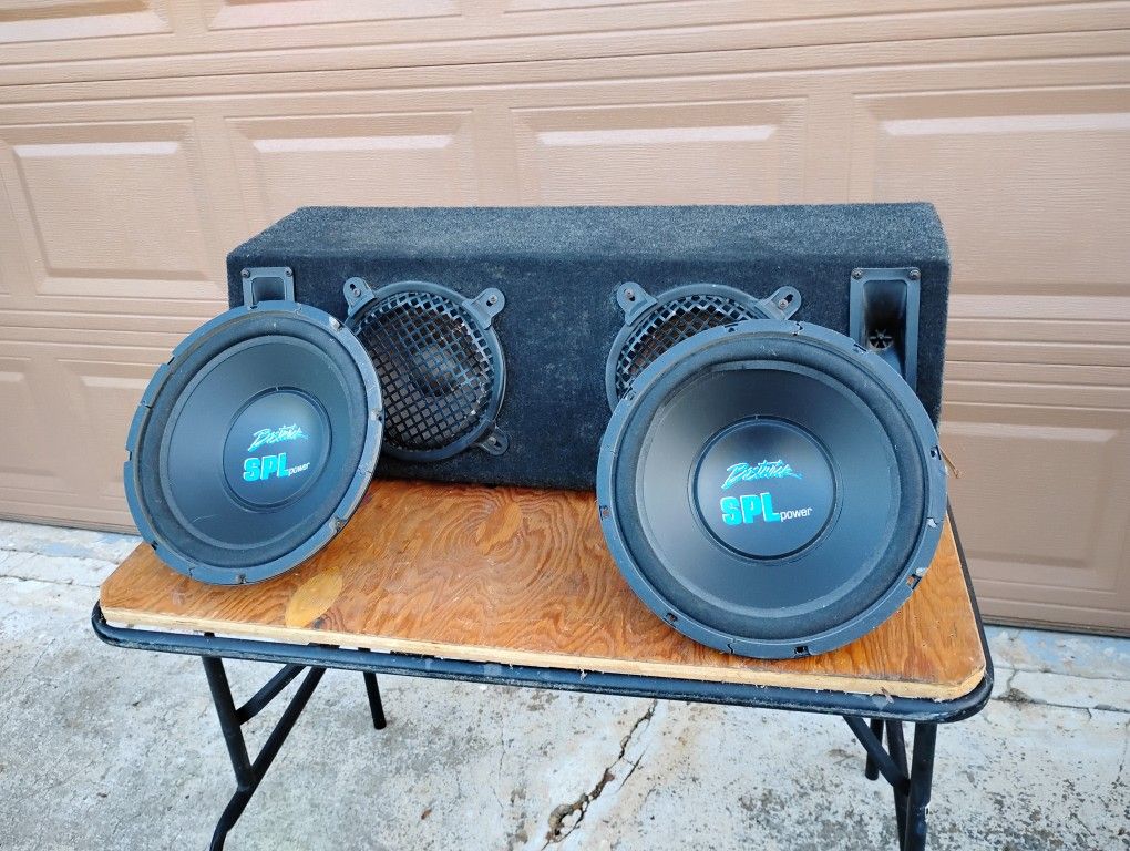 Bostwick SPL Power Car Speakers