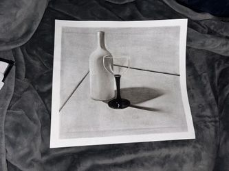 Black And White Realistic Drawing