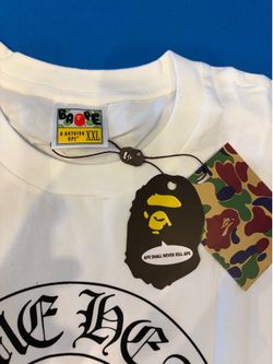 Chrome Hearts x Bape White XL