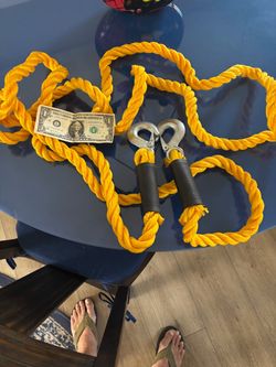 15 foot heavy duty toe rope with hooks