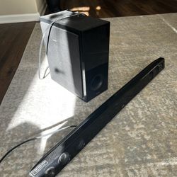 LG Soundbar + Woofer