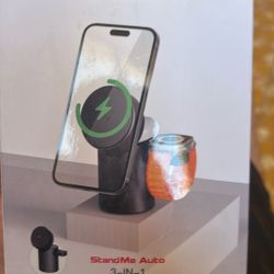 Wireless Charging Stand With Auto Rotation