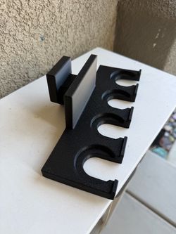 Stay organized baseball holder for the Fence. No hardware needed. Message when you are ready for pick up many colors available.