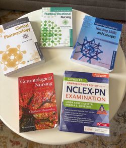 Nursing books lot of 5