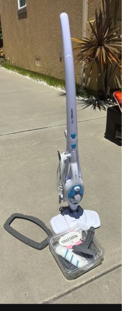 Barely used. PurSteam Steam Mop with Accessories