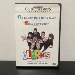 Clerks DVD Collectors Series Widescreen Movie Miramax 90s Comedy CIB 1994