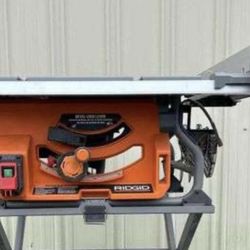 Rigid 10in Table Saw 