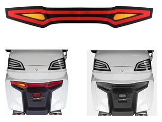 LED Tail Light for Goldwing GL1-2017 Tour Pack Only, 4-Pin Connector, Smoked Rear Brake Running Turn Signal Lamp for Honda Gold Wing GL1800 Ac