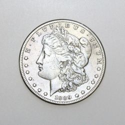 1889-CC $1 MORGAN SILVER ONE DOLLAR