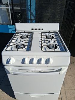 Hot point gas stove white 24 wide and parts
