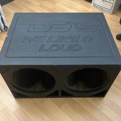  DS18 car audio subwoofer enclosure Box 12”