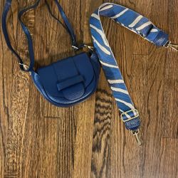 Blue Bag Two Straps