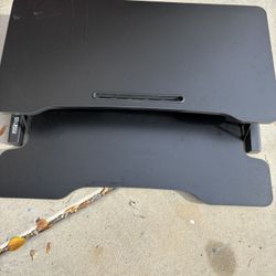 Mount-It! Dual Monitor Stand / Desk Riser – Black