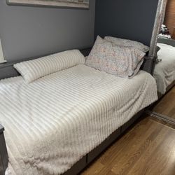 Ikea Trundle Bed Gray