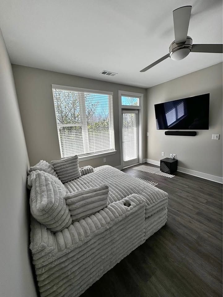 π Brand New Oversized Corduroy Fabric Cuddler Sofa β Pay After Delivery π