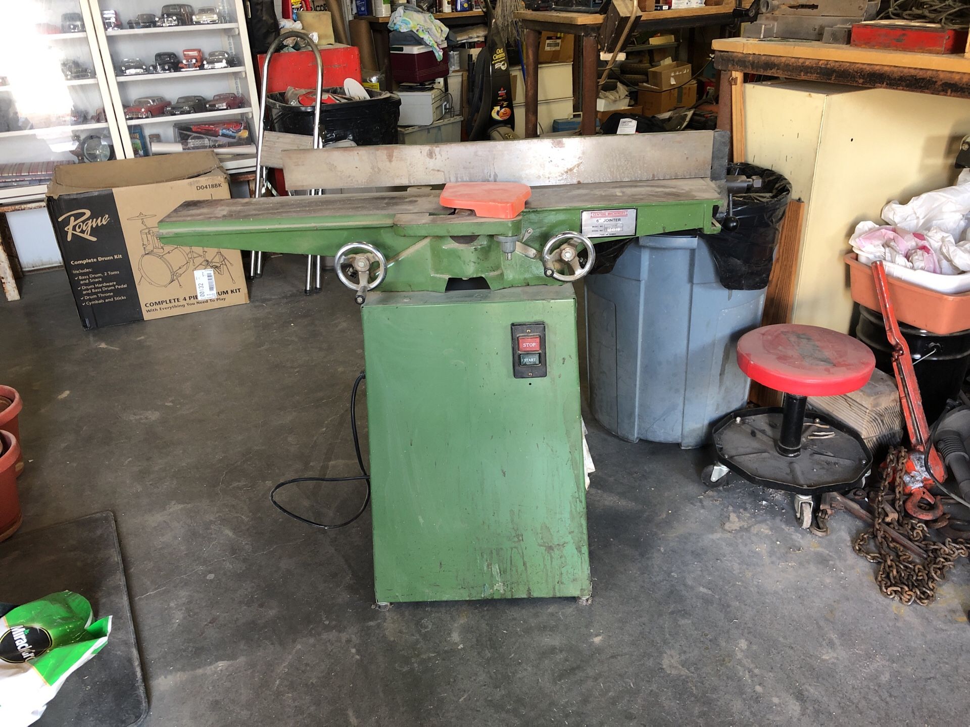 Central machinery 6 inch jointer