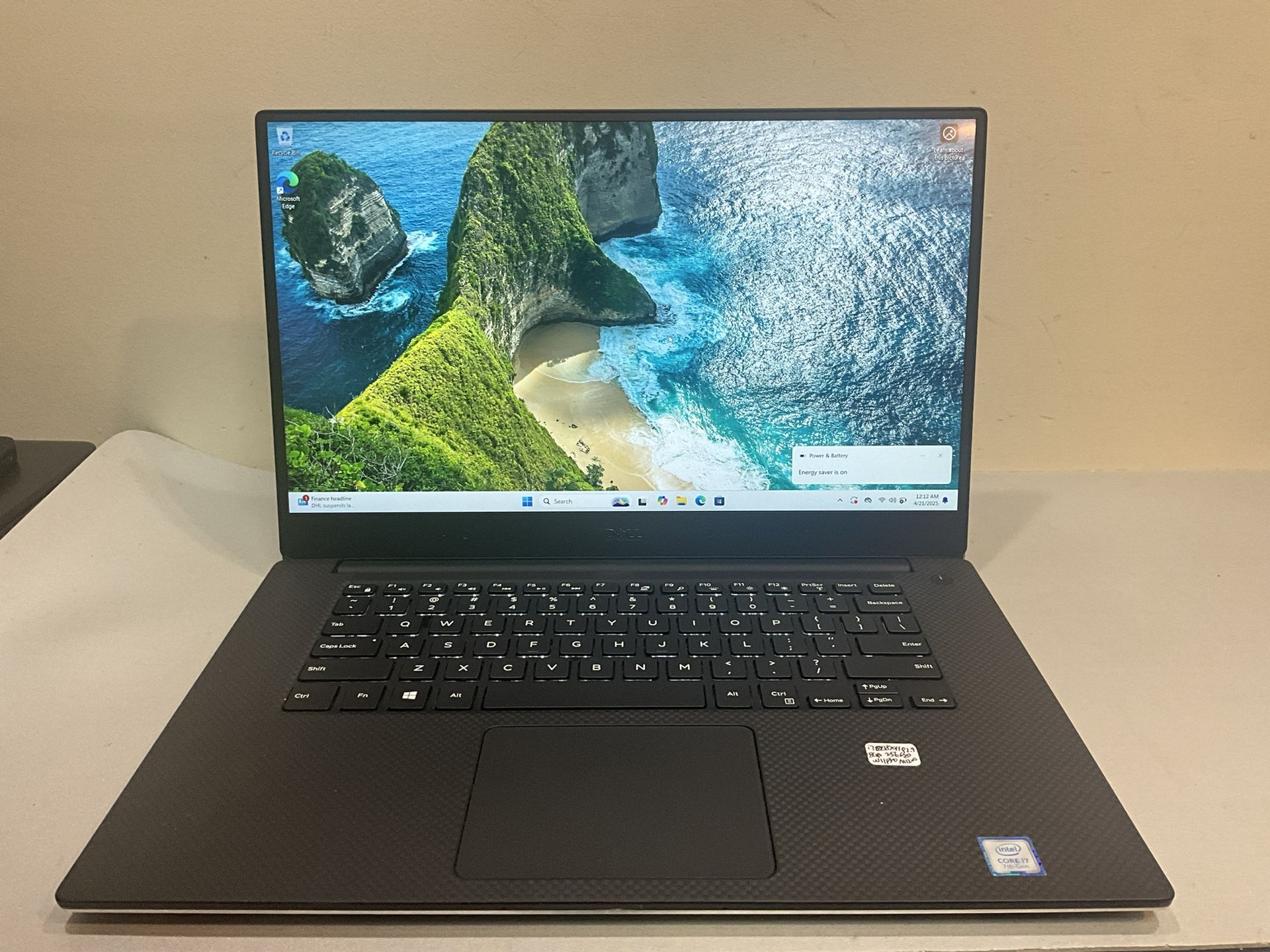Dell Precision 5520 15.6" (contact info removed), 8GB RAM, 256GB SSD Win 11 Pro #268