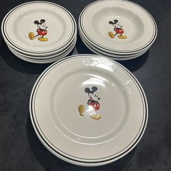 Mickey Mouse Dish set