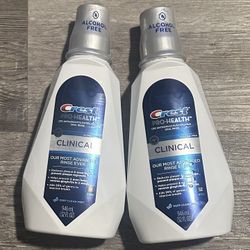Crest ProHealth Clinical Deep Clean Mint Mouthwash 946Ml $4.50 Each 