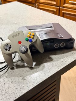 Nintendo 64 Console with Controller