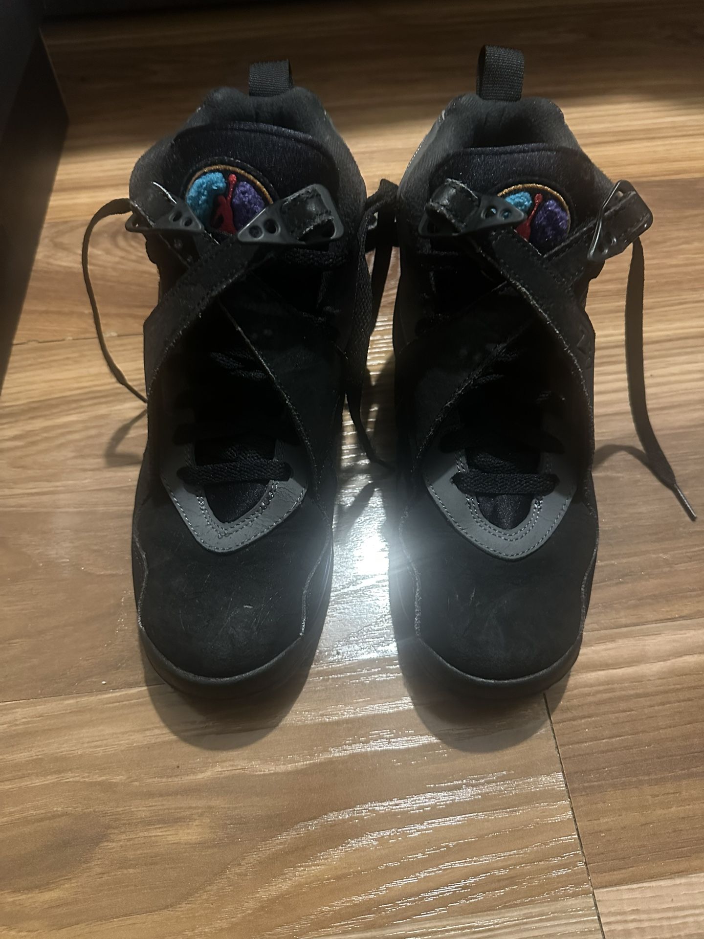 Air Jordan 8 Aqua 2015 Size 6y (Read The Description)