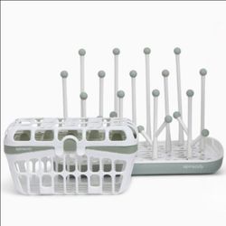 Sprucely Bottle Drying Rack + Dishwasher Basket