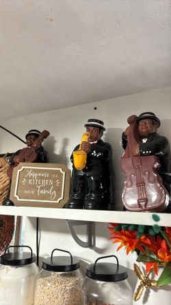 3 Jazz Cookie jars